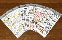 カミオジャパン 大人の図鑑シール サンリオ 6種 セット ハローキティ 正規品