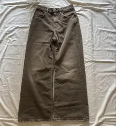 Acne Studios フレアデニム Washed Out Black 28 - メルカリ