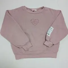 ピンクラテ トレーナー ピンク 長袖 トップス 裏起毛 秋服のサムネイル