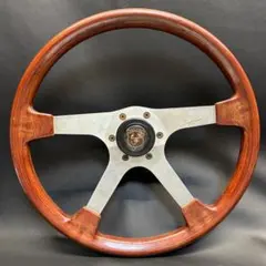 希少　FIAT アバルト　純正ステアリング　ホーンボタン付き　ABARTH 旧車　当時物 レア! 珍品? アバルト (ABARTH) ホーンボタン 昭和 レトロ ビンテージ品