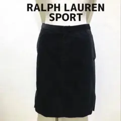 Ralph Lauren Sport 黒タイトスカート　コーデュロイ　ストレッチ