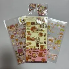 Rilakkuma ジュエリードロップシールと シールいろいろ