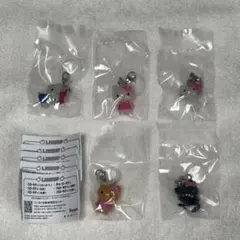 ガチャ ハローキティ めじるしアクセサリー 5種セット