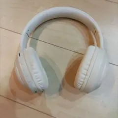 ヘッドホン　ワイヤレス アイボリー
