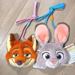 ディズニーランド ニック ジュディ ズートピア ショルダーバッグ ポーチ