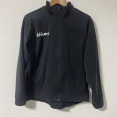 ATHLETA スウェットジャージトップス黒　Lサイズ