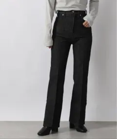 【美品】LOWRYS FARM フレアデニムパンツ