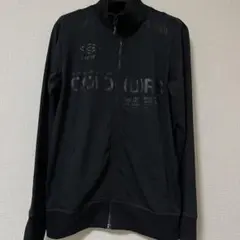 【美品】umbro アンブロ　オールブラック トラックジャケット