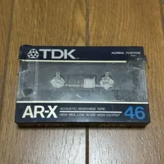 稀少 TDK SA-X46 ハイポジ コンパクトカセットテープ 昭和レトロ 新品