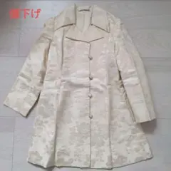 ハンドメイドレトロ 花柄コートMサイズ最終値下げ