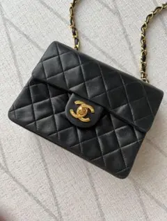 【ジャーニーさん専用】シャネル ミニマトラッセ ヴィンテージシャネルラムスキン