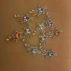 星型チャーム 10個セット