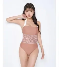 Darich ダーリッチ メッシュコンビワンピース水着のサムネイル