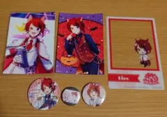 すとぷり　莉犬くん　缶バッジ 3個セット ポストカード