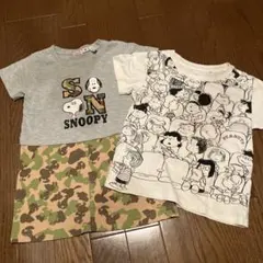 スヌーピー Tシャツセット 100cm
