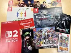【匿名配送／非売品】任天堂(Nintendo)パンフレット 9点セットまとめ売り