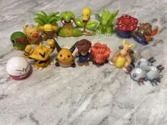 ポケモン】ソフビフィギュア タケシ 15体セット 平成レトロ 当時物