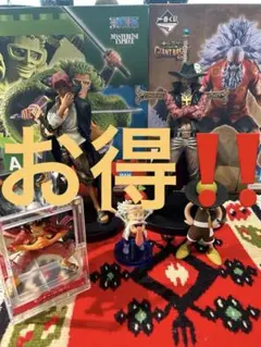 一番くじ ワンピース A賞 ゾロ E賞 スコッパー・ギャバン フィギュア