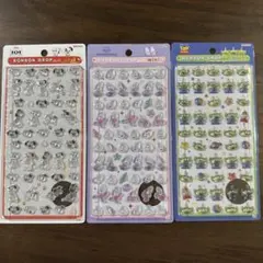 ディズニー　ボンボンドロップシールmini ３枚セット