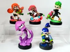 スプラトゥーン2☆アミーボ☆５体セット☆