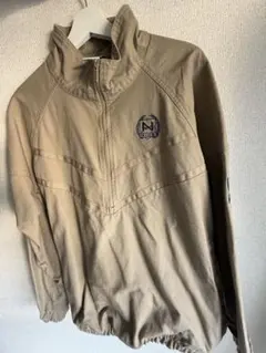 Nike ベージュ ハーフジップジャケット