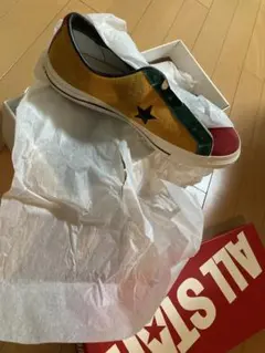 新品 ALL STAR マルチカラー 日本製 50th 記念モデル 28.0