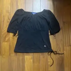 BURBERRY BLUE LABEL 半袖 カットソー ブラック 38