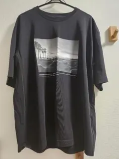 フォトプリント Tシャツ ブラック