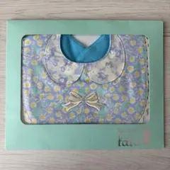 【新品未使用】　fafa スタイ よだれかけ 花柄