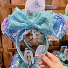 新品 WDW 海外ディズニー リトルマーメイド カチューシャ アリエル