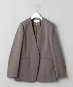 新品タグ付き　ビューティーアンドユース　BY カラーレス ジャケット　ブラウン