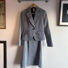 美品ARTICLECOMセレモニースーツ レディース セットアップ グレー 7号