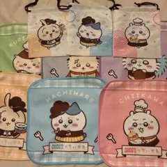 ココス×ちいかわ　ハンカチ 巾着