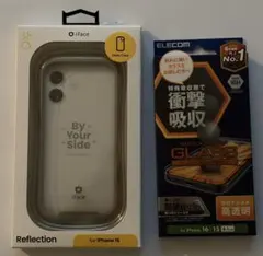 ⭐️新品iFace iPhone 16ベージュクリア