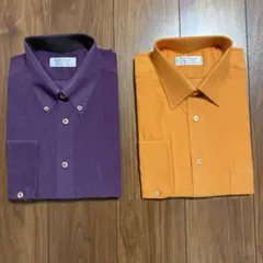 Liste Rougeメンズ ワイシャツ2枚セット