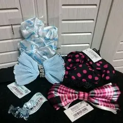 サンリオ シナモンロール シュシュ&リボンカチューシャ&ヘアゴム 3点セット