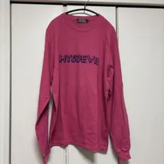 HYSTERIC GLAMOUR HYSDEVIL 長袖Tシャツ ピンク Lのサムネイル