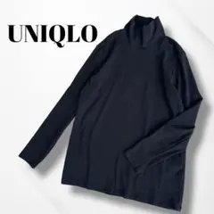UNIQLO/ユニクロ/コンパクトコットンタートルネックTシャツ/XL