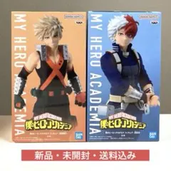 僕のヒーローアカデミア　フィギュア２種セット 　轟焦凍　爆豪勝己