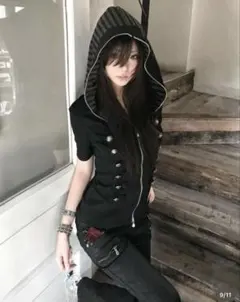 shein ナポレオンパーカー