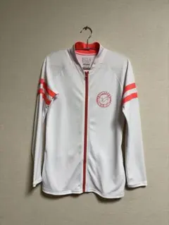 Billabong ラッシュガード ジップアップ ホワイト L サーフィン海水浴