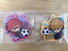ブルーロック ポップラバー 國神錬介 千切豹馬　ラバーキーホルダー