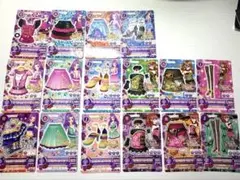 アイカツカードセット 16枚　神崎美月　ラブムーンライズ　スパイシーアゲハ