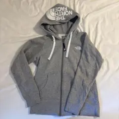 THE NORTH FACE グレーパーカー フルジップ