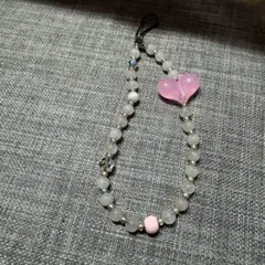 ビーズストラップ　stringting
