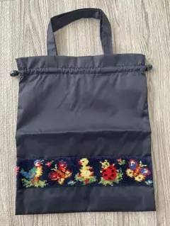 【新品未使用品】フェイラー ハイジ 上履き入れ 学校フェイラー ネイビー