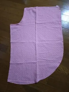 ピンク ドット柄 授乳ケープ