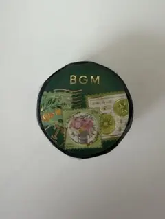 BGM マスキングテープ ポストオフィス 植物グリーンのサムネイル