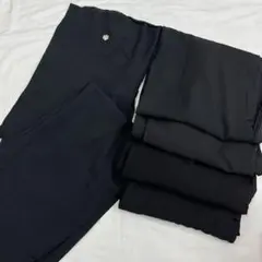 7805 黒羽織　喪服　まとめセット　リメイク　絽