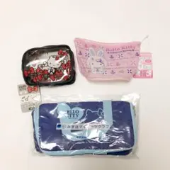 ❤️ハローキティ❤️ポーチ2個とランチクーラーバッグセット❤️新品未使用品❤️